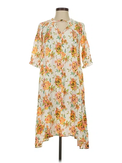 Pre-owned Matilda Jane Casual Dress In Orange