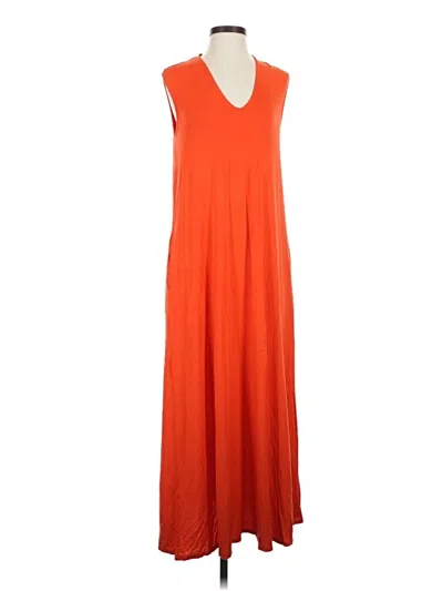 Pre-owned Matilda Jane Casual Dress In Orange