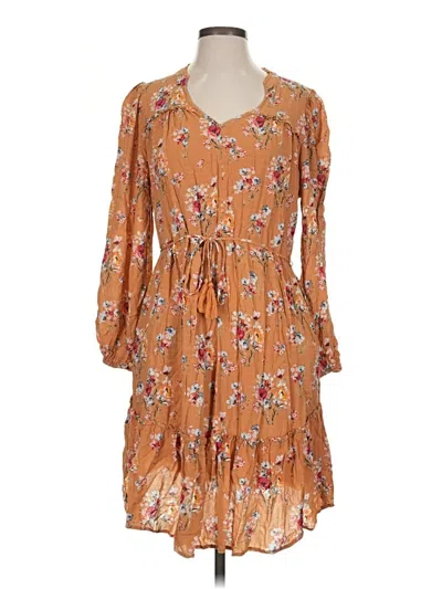 Pre-owned Matilda Jane Casual Dress In Orange