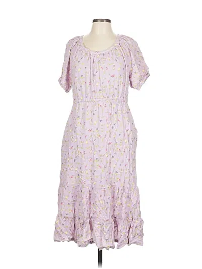 Pre-owned Matilda Jane Casual Dress In Purple