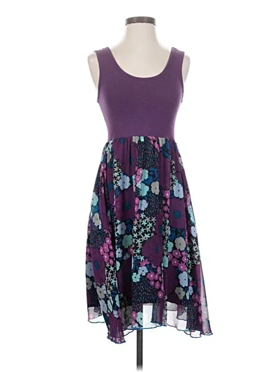 Pre-owned Matilda Jane Casual Dress In Purple