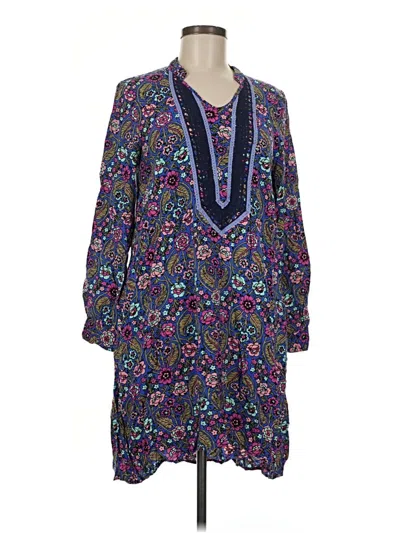 Pre-owned Matilda Jane Casual Dress In Purple