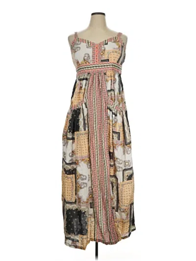 Pre-owned Matilda Jane Casual Dress In Tan