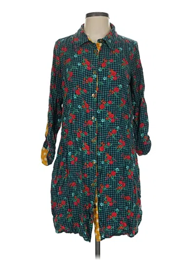 Pre-owned Matilda Jane Casual Dress In Teal