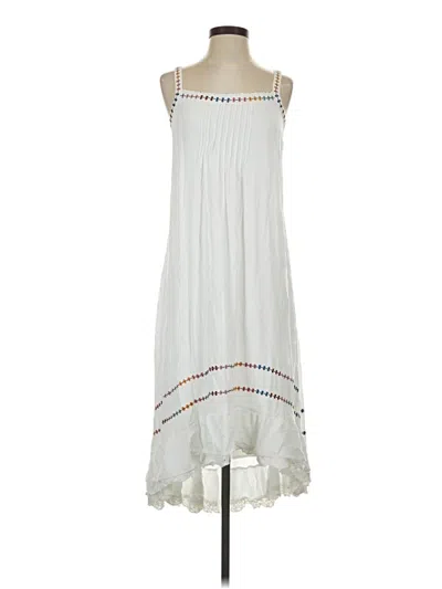 Pre-owned Matilda Jane Casual Dress In White