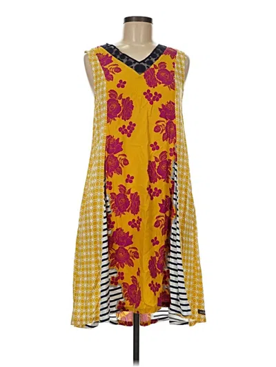 Pre-owned Matilda Jane Casual Dress In Yellow