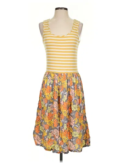 Pre-owned Matilda Jane Casual Dress In Yellow