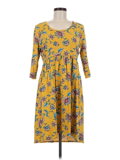 Pre-owned Matilda Jane Casual Dress In Yellow
