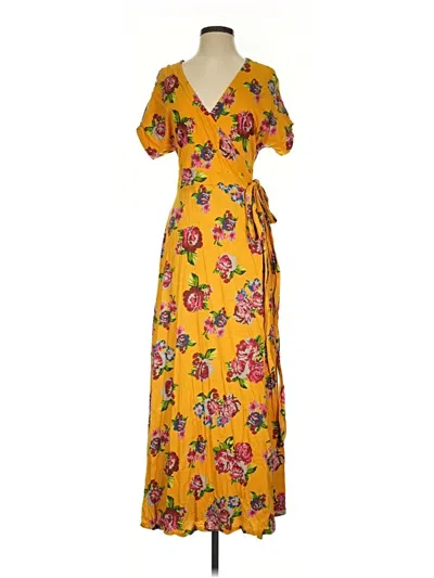 Pre-owned Matilda Jane Casual Dress In Yellow