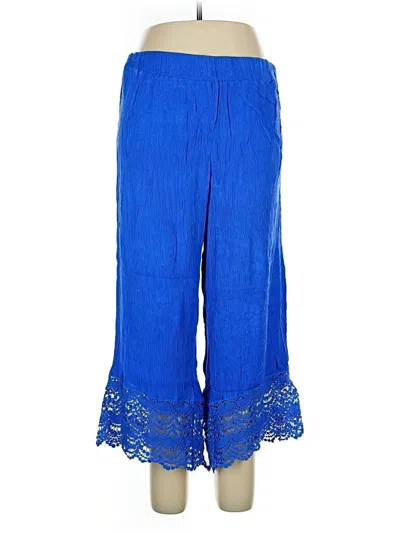 Pre-owned Matilda Jane Casual Pants In Blue