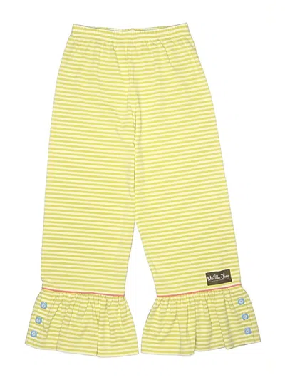 Pre-owned Matilda Jane Kids' Casual Pants In Yellow