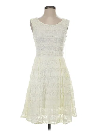 Pre-owned Matilda Jane Cocktail Dress In Ivory