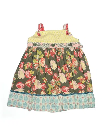 Pre-owned Matilda Jane Kids' Dress In Green