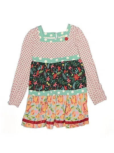 Pre-owned Matilda Jane Kids' Dress In Green