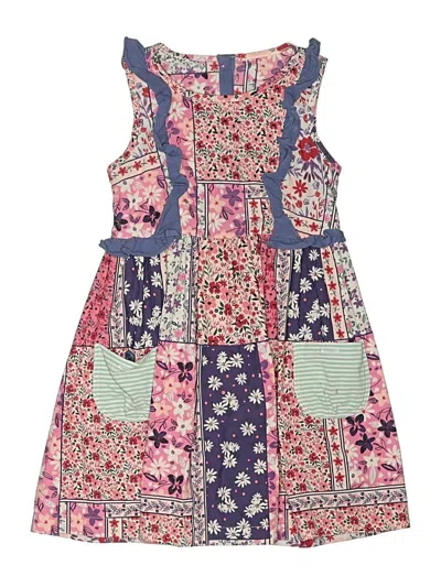 Pre-owned Matilda Jane Kids' Dress In Multicolor