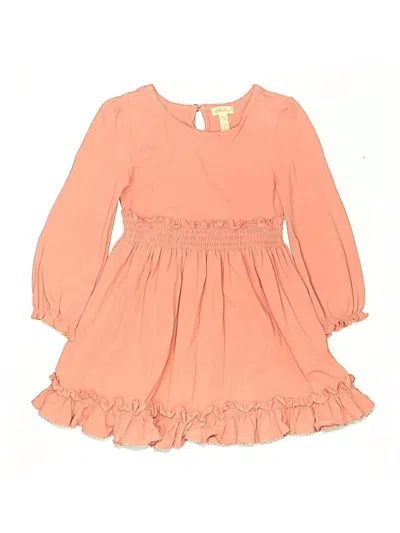 Pre-owned Matilda Jane Kids' Dress In Orange
