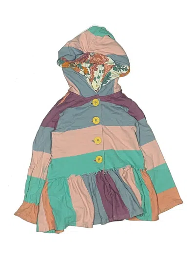 Pre-owned Matilda Jane Kids' Dress In Teal