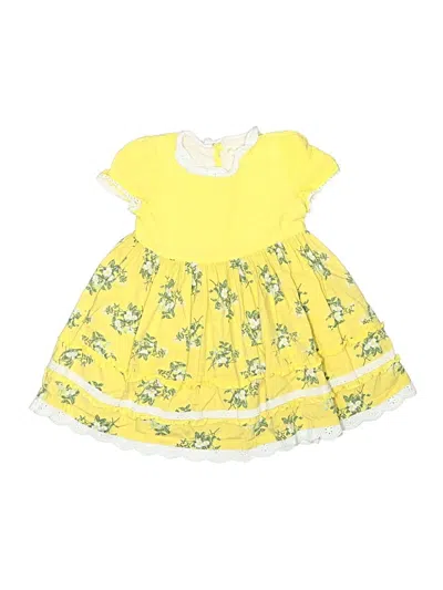 Pre-owned Matilda Jane Kids' Dress In Yellow