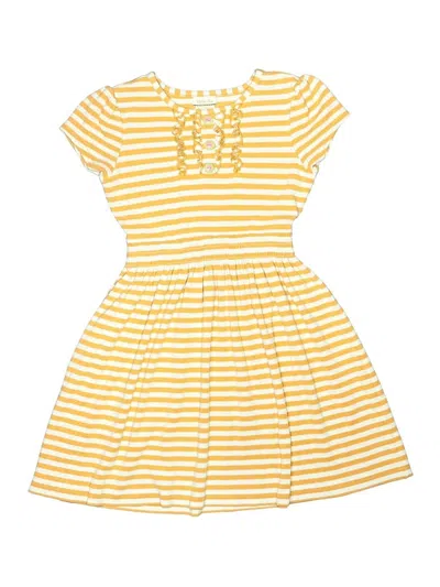 Pre-owned Matilda Jane Kids' Dress In Yellow