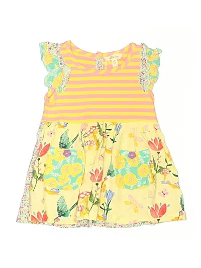 Pre-owned Matilda Jane Kids' Dress In Yellow