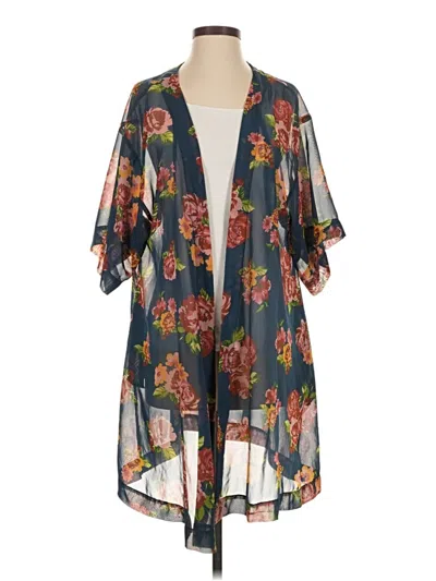 Pre-owned Matilda Jane Kimono In Blue