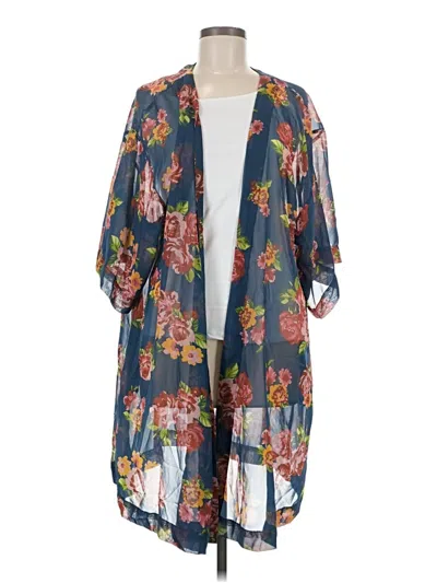 Pre-owned Matilda Jane Kimono In Blue