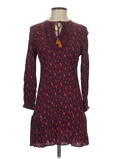 Pre-owned Matilda Jane Kimono In Burgundy