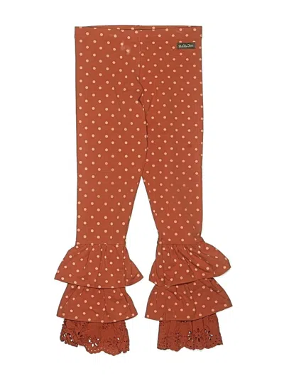 Pre-owned Matilda Jane Kids' Leggings In Brown