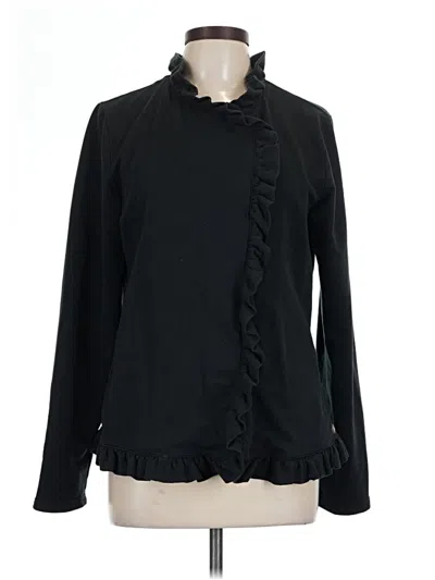 Pre-owned Matilda Jane Long Sleeve Blouse In Black