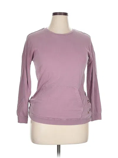 Pre-owned Matilda Jane Long Sleeve T-shirt In Purple
