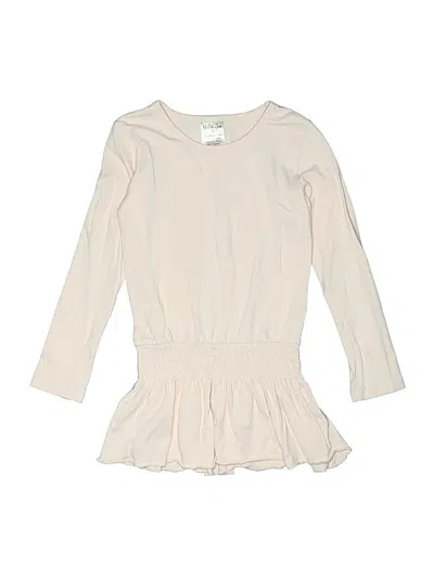Pre-owned Matilda Jane Kids' Long Sleeve Top Ivory Ruffles Neckline Tops