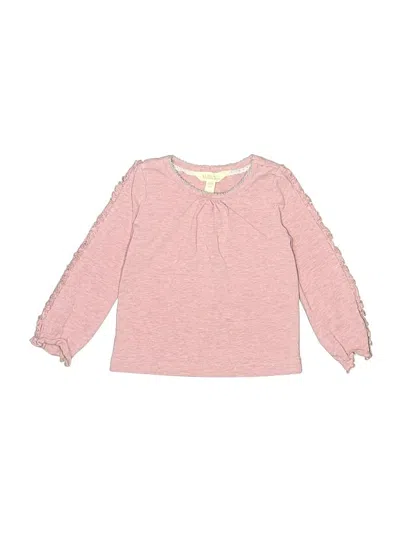 Pre-owned Matilda Jane Kids' Long Sleeve Top Pink Ruffles Neckline Tops