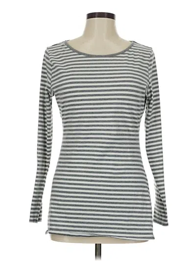 Pre-owned Matilda Jane Long Sleeve T-shirt In Gray