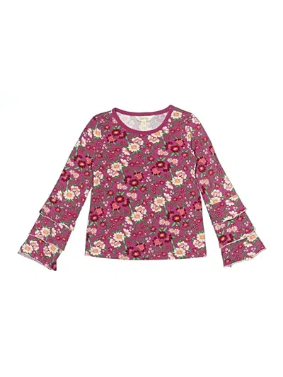 Pre-owned Matilda Jane Kids' Long Sleeve T-shirt In Purple