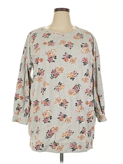 Pre-owned Matilda Jane Pullover Sweater In Gray