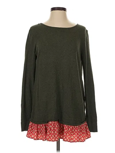 Pre-owned Matilda Jane Pullover Sweater In Green