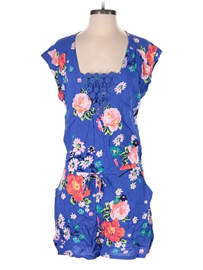Pre-owned Matilda Jane Romper In Blue