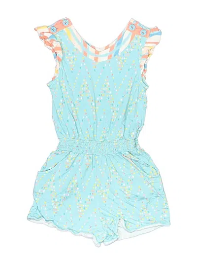 Pre-owned Matilda Jane Kids' Romper In Blue