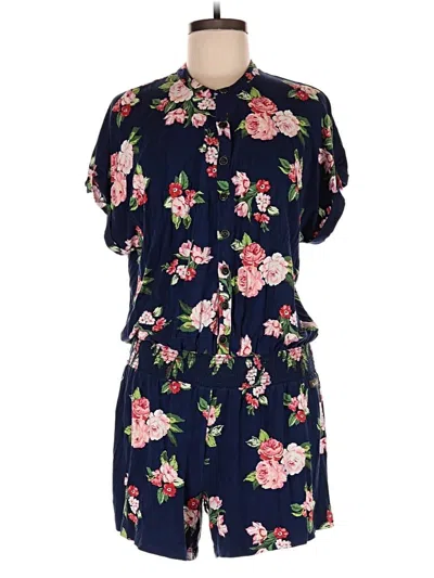 Pre-owned Matilda Jane Romper In Blue