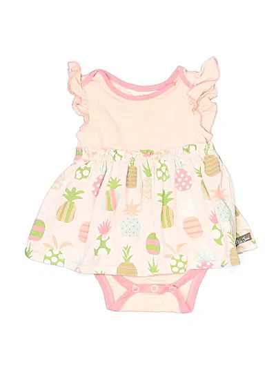 Pre-owned Matilda Jane Babies' Short Sleeve Onesie In Ivory