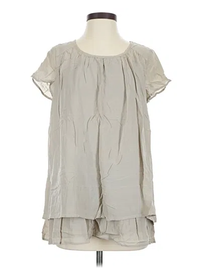 Pre-owned Matilda Jane Short Sleeve T-shirt In Gray