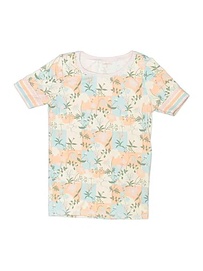 Pre-owned Matilda Jane Kids' Short Sleeve T-shirt In Ivory