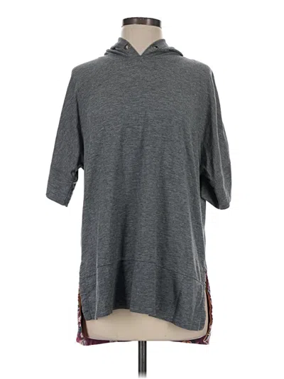 Pre-owned Matilda Jane Short Sleeve Turtleneck In Gray
