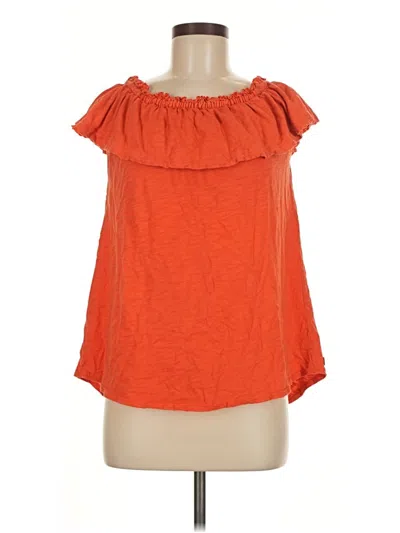Pre-owned Matilda Jane Sleeveless Blouse In Orange