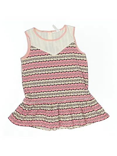 Pre-owned Matilda Jane Kids' Sleeveless Blouse In Pink