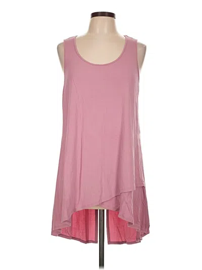 Pre-owned Matilda Jane Sleeveless Top Pink Halter Neckline Tops