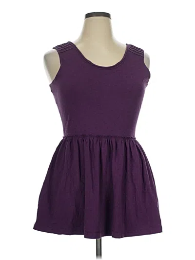Pre-owned Matilda Jane Sleeveless Top Purple Sweetheart Neckline Tops