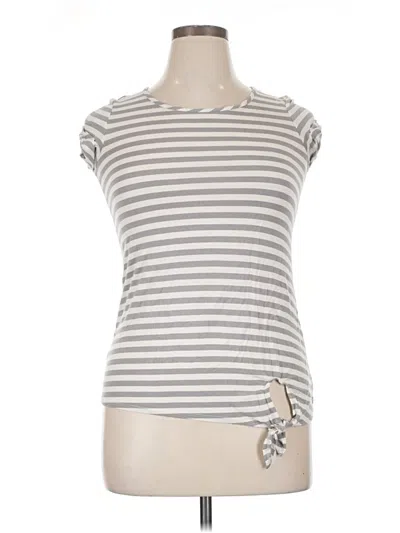 Pre-owned Matilda Jane Sleeveless T-shirt In Gray