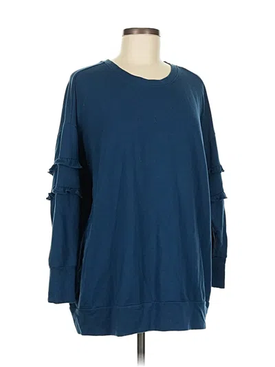 Pre-owned Matilda Jane Sweatshirt In Blue