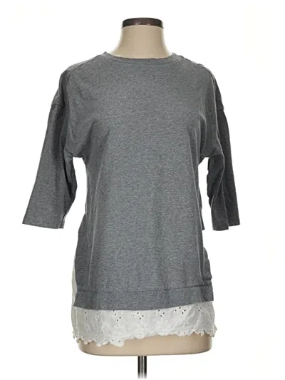 Pre-owned Matilda Jane Sweatshirt In Gray